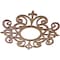 Ekena Millwork Dijon Wood Fretwork Pierced Ceiling Medallion, Walnut, 16"OD x 5 1/4"ID x 3/8"T CMWP16X16X0375DIWA - alternate 4